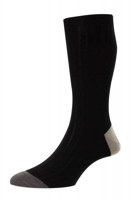 PORTOBELLO RIBBED SOCKS