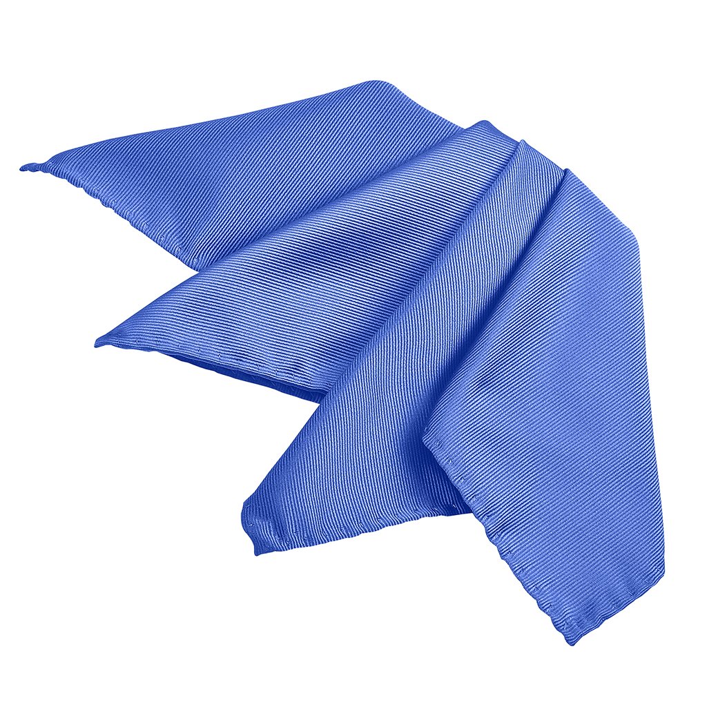 SOLID RIBBED SQ - FRENCH BLUE