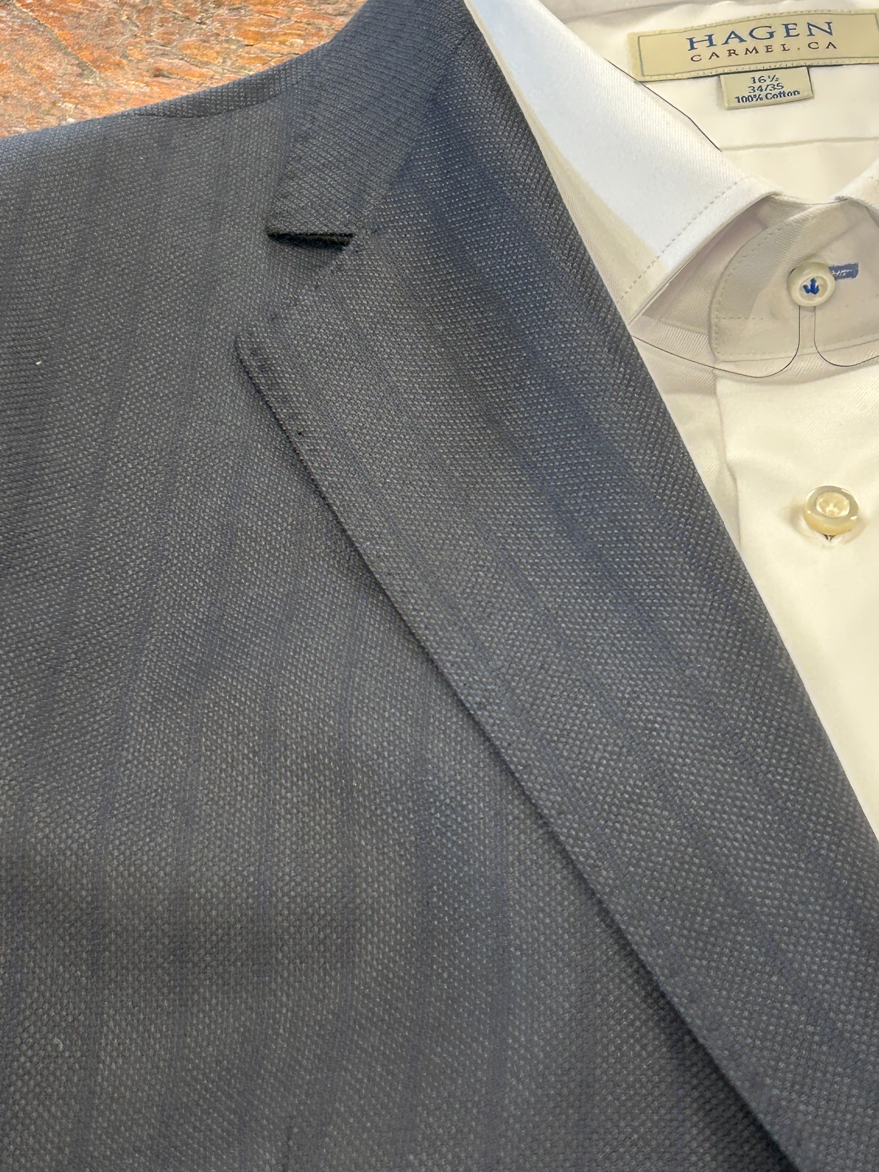 【*6様 Ermenegildo Zegna ヌバック ダービー 10EE E.ZEGNA STRIPE SUIT – Natale's Men's Clothier