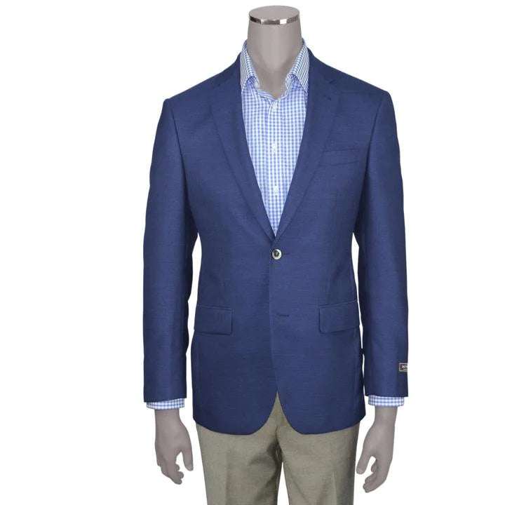 The Veritas Slate Blue Nail Head Blazer