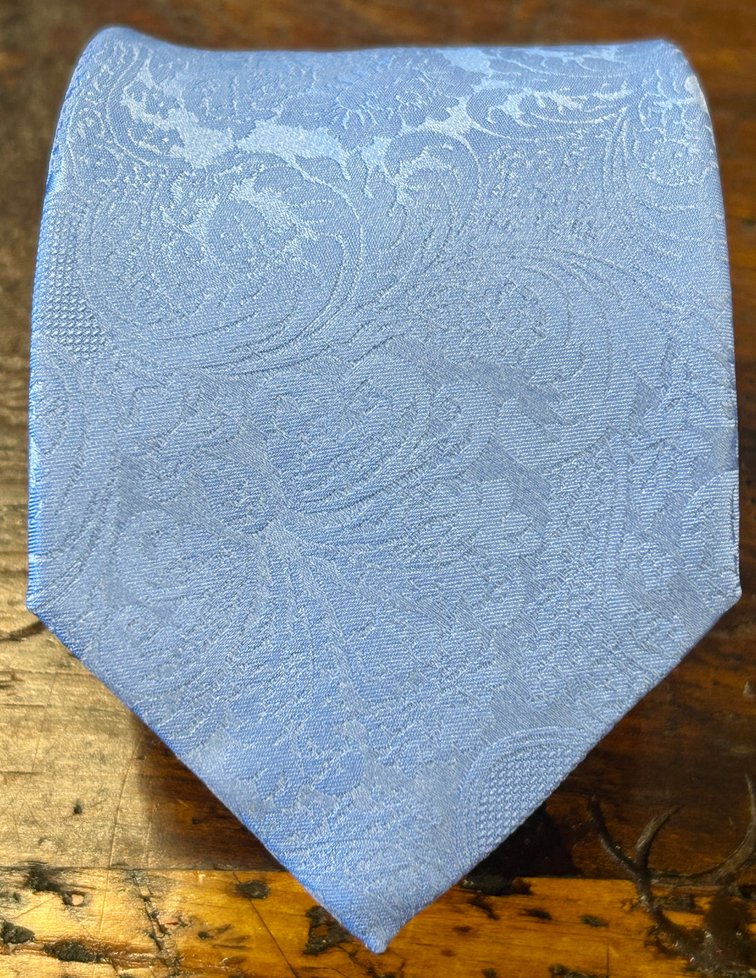 FORMAL PAISLEY NECKTIE - LT BLUE