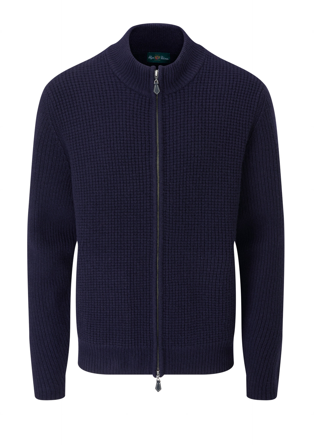 Waffle Cardigan by Alan Paine