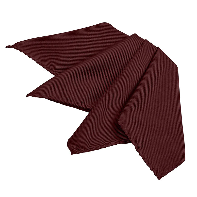 SOLID RIBBED SQ - WINE