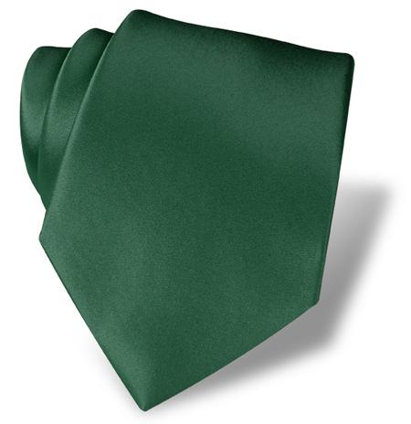 SATIN SOLID NECKTIE