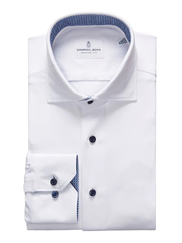 KNIT STRETCH SHIRT