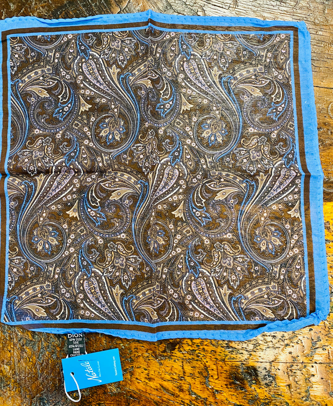 PAISLEY POCKET SILK