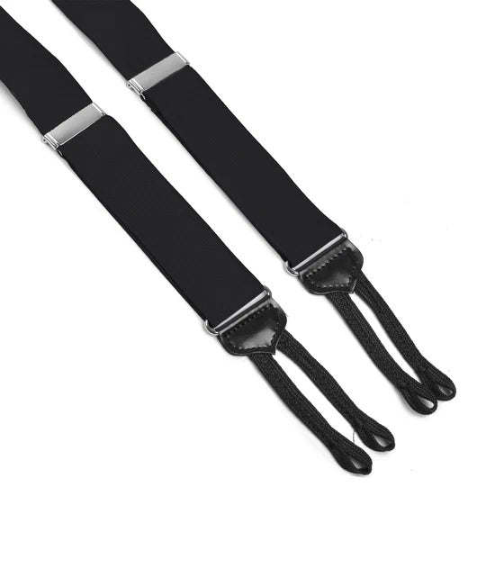 FORMAL WOVEN BRACES - SILVER