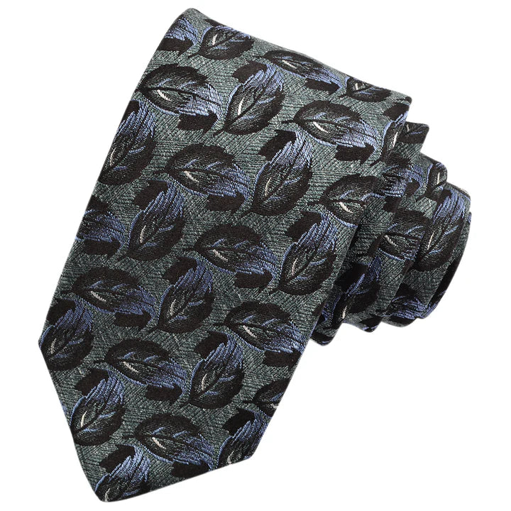 CASCADING NECKTIE - BLUE - XL