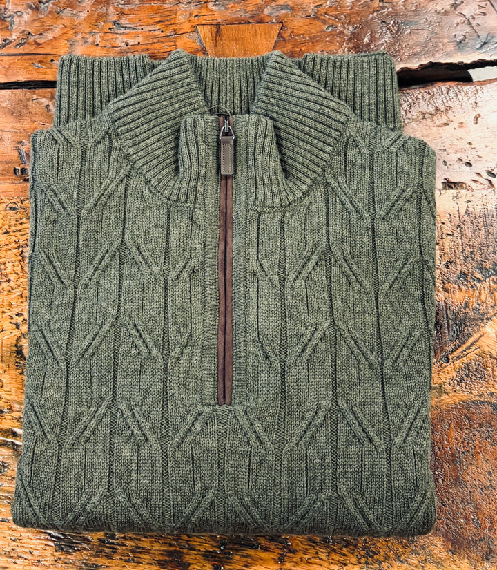 RIVER CABLE SWEATER
