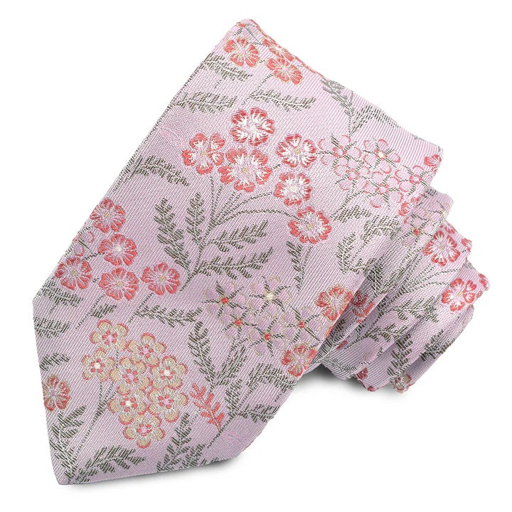 PENDUNCLE FLORAL NECKTIE