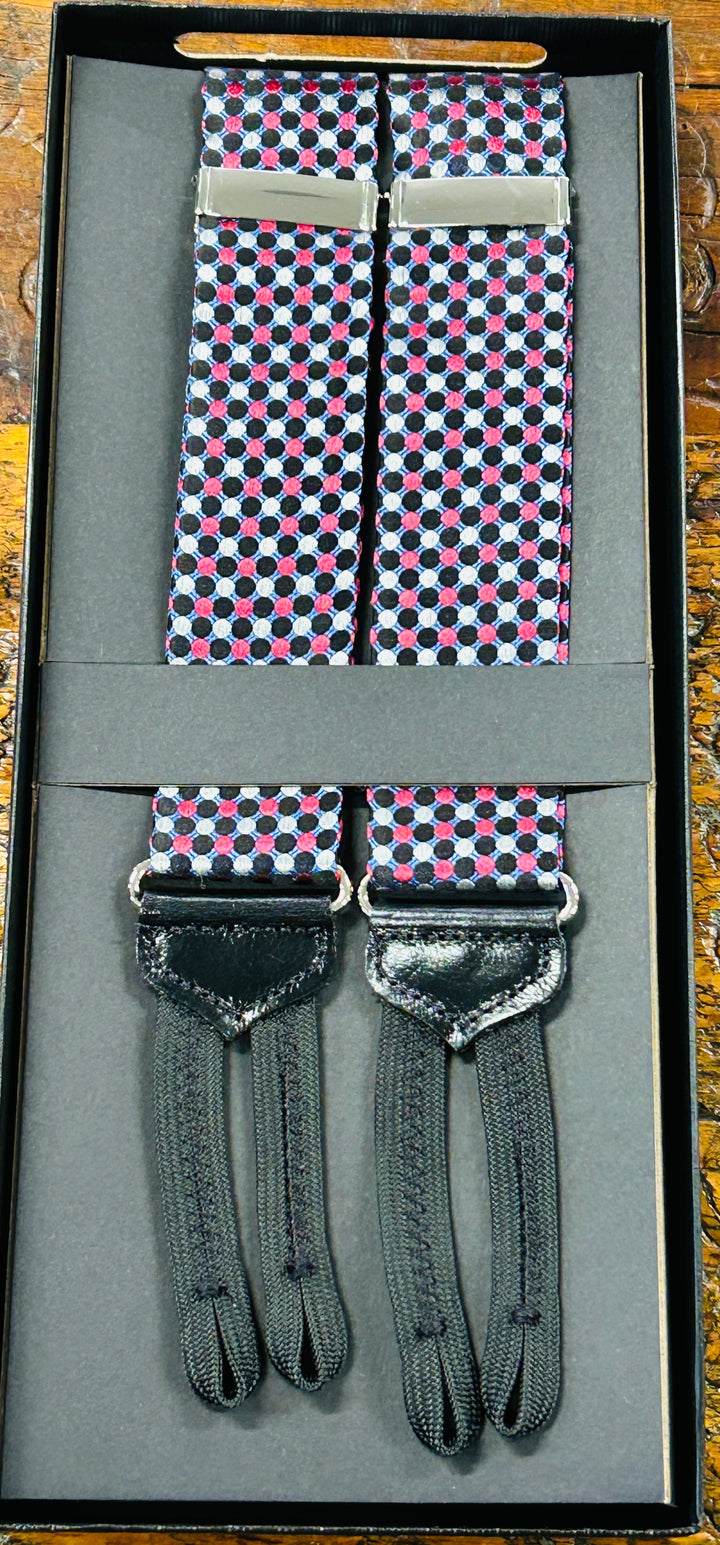 FANCEY BRACES - BLACK