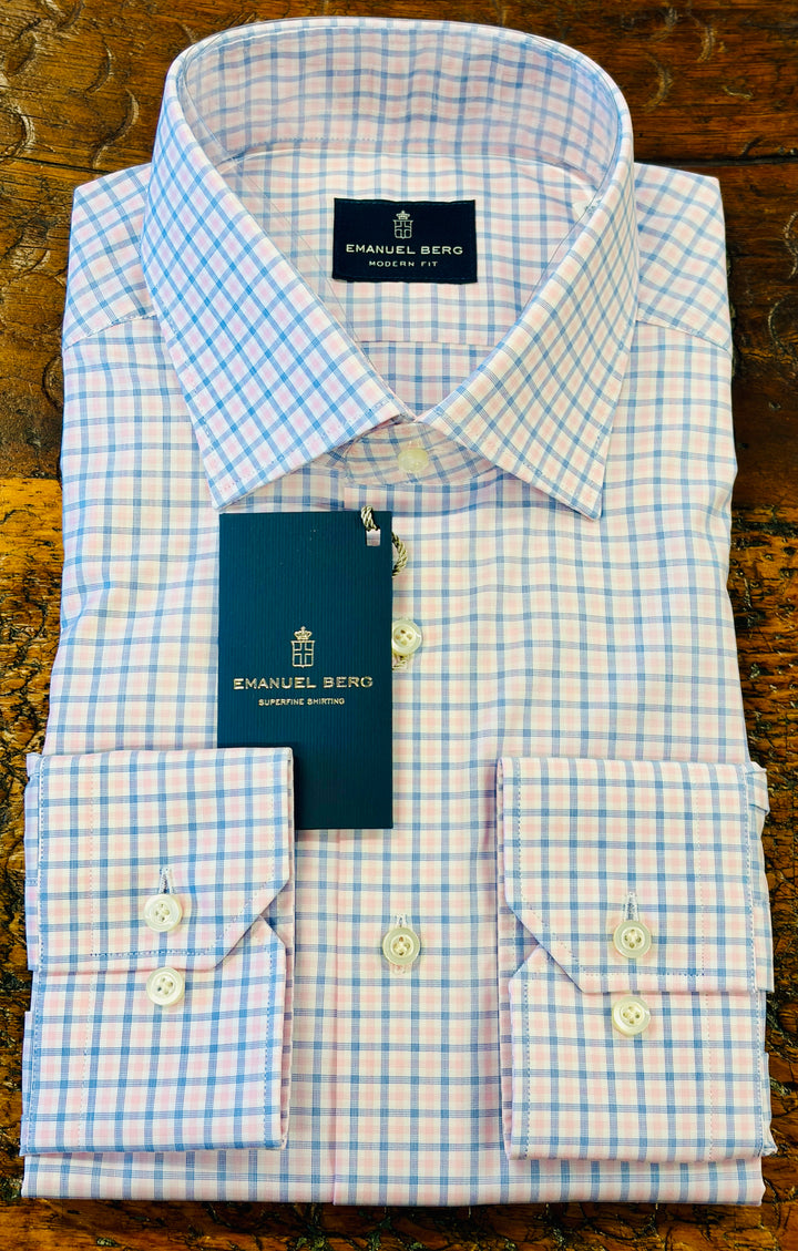 E.B. CHECK DRESS SHIRT