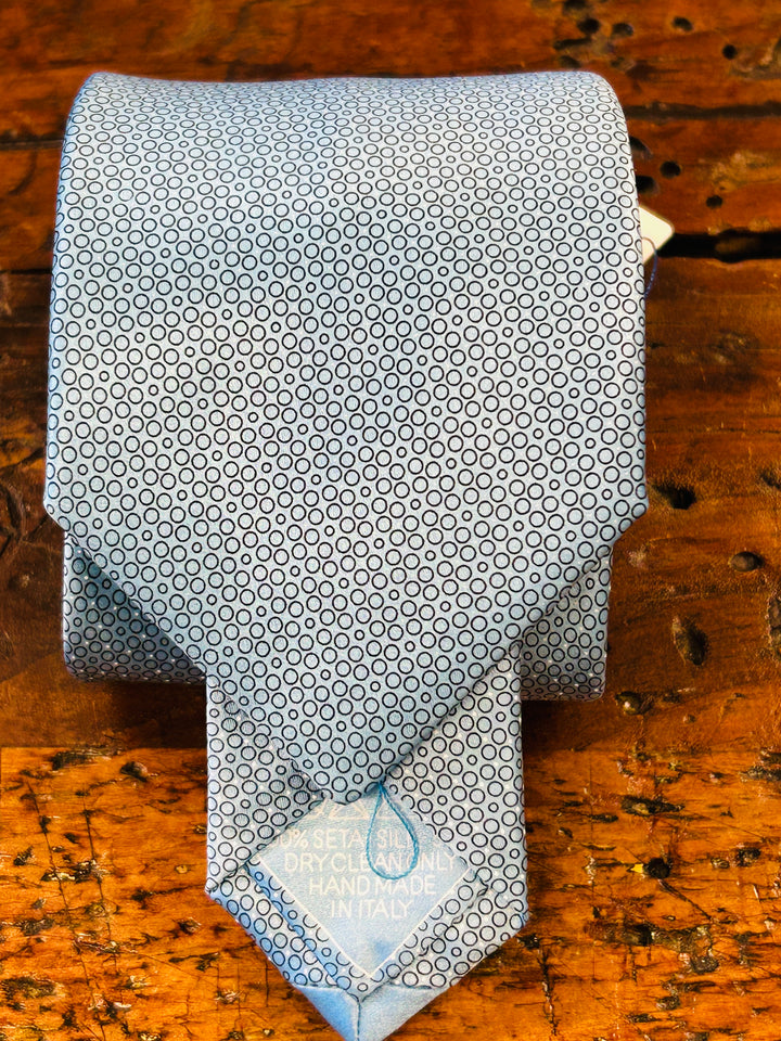 SATIN CIRCLES NECKTIE