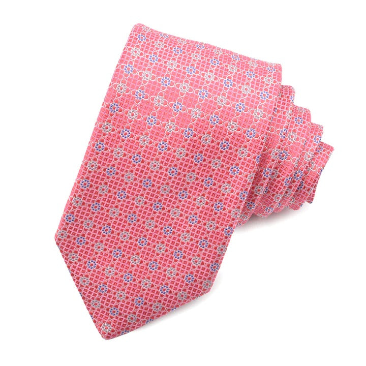 WOVEN MEDALLION NECKTIE