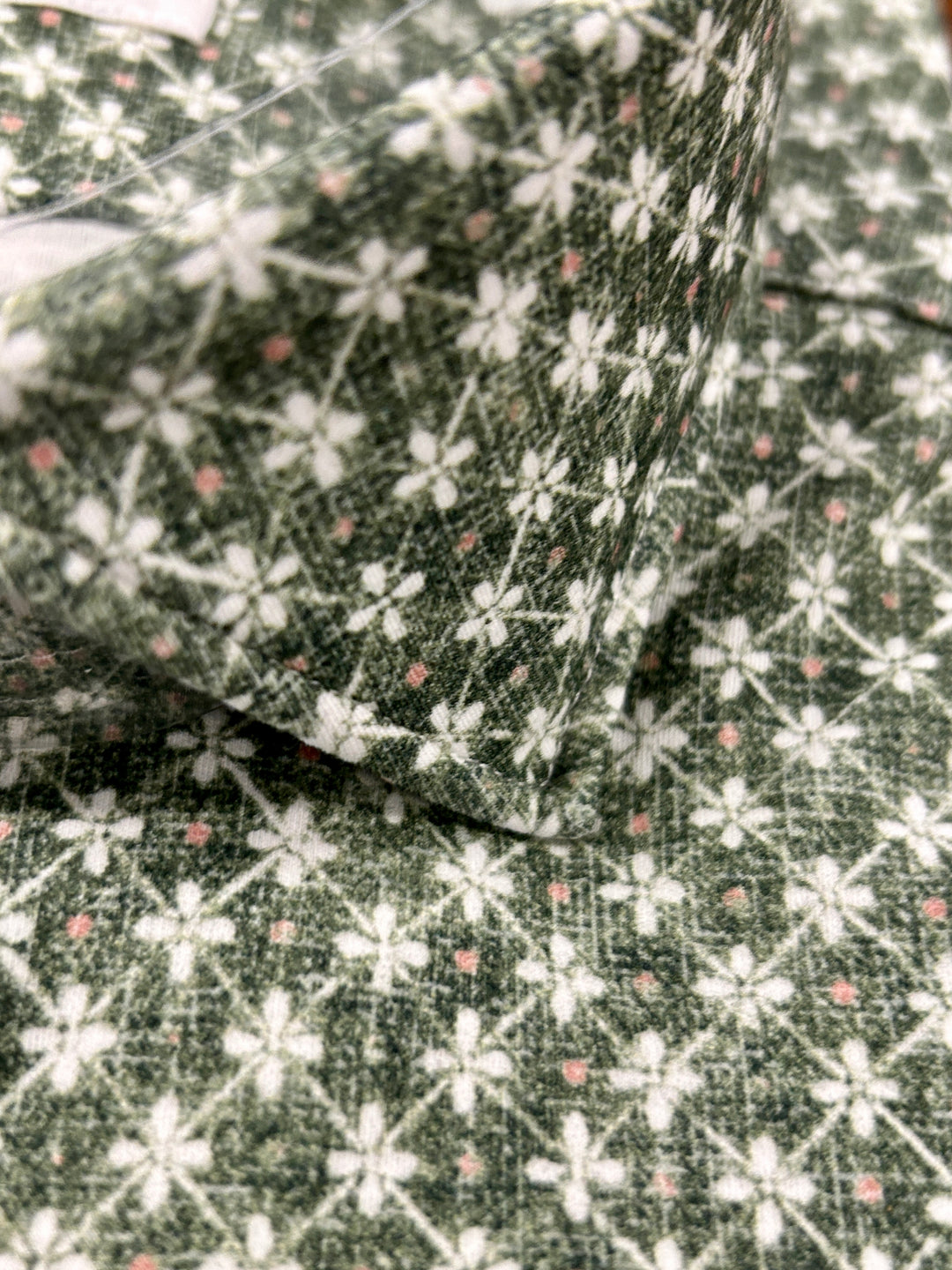 FLORAL KNIT SHIRT