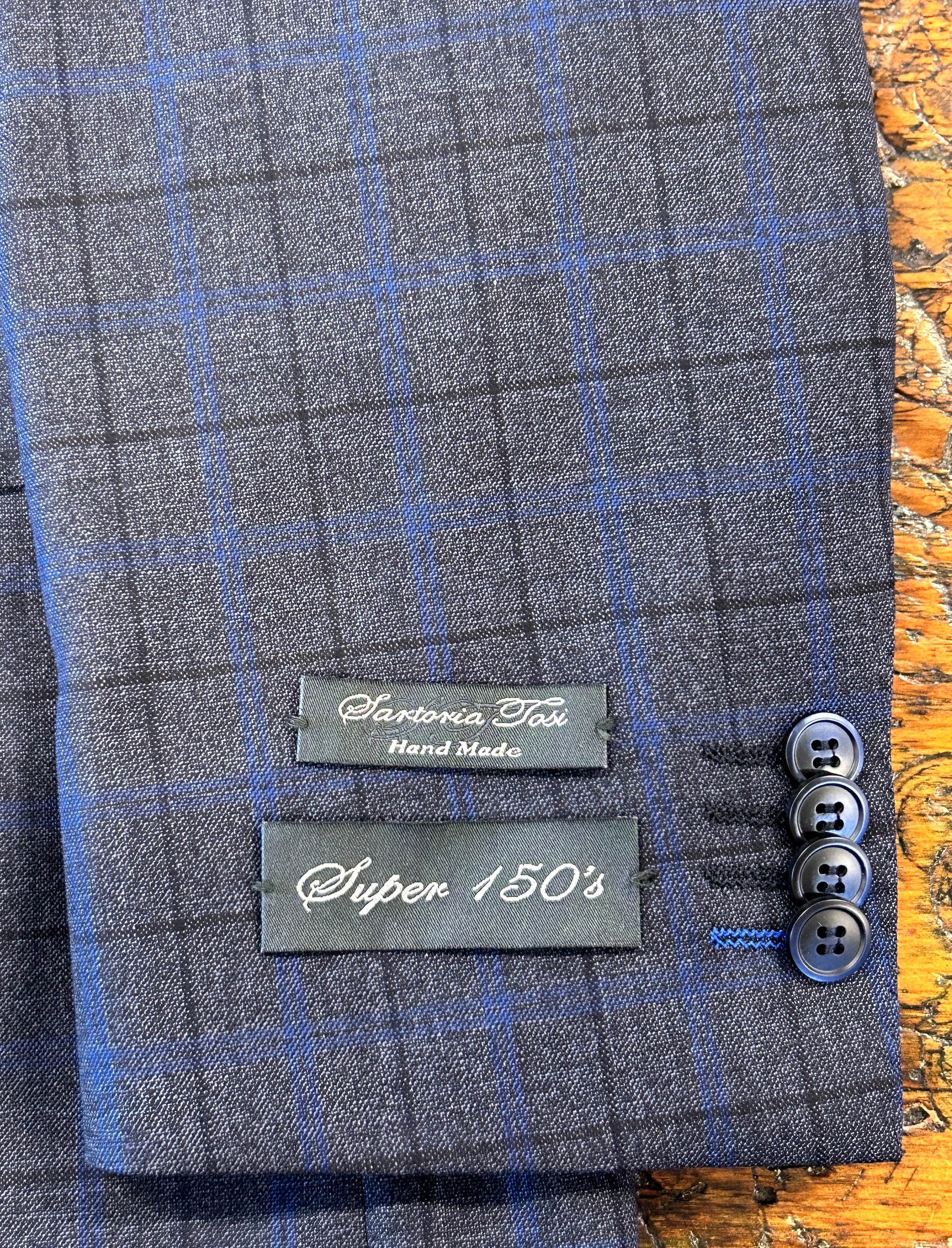 Sharkskin Suit - Sartoria Tossi – Natale's Men's Clothier