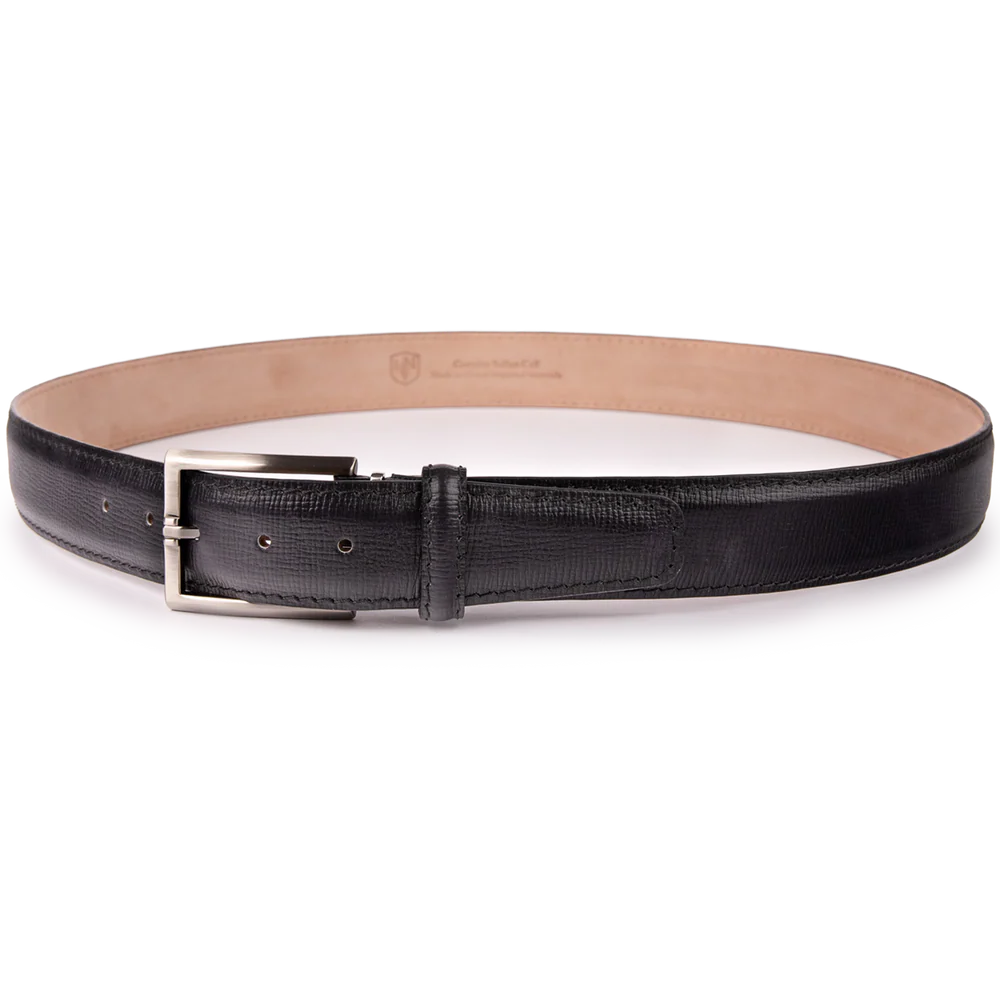TEXTURED CALF BELT