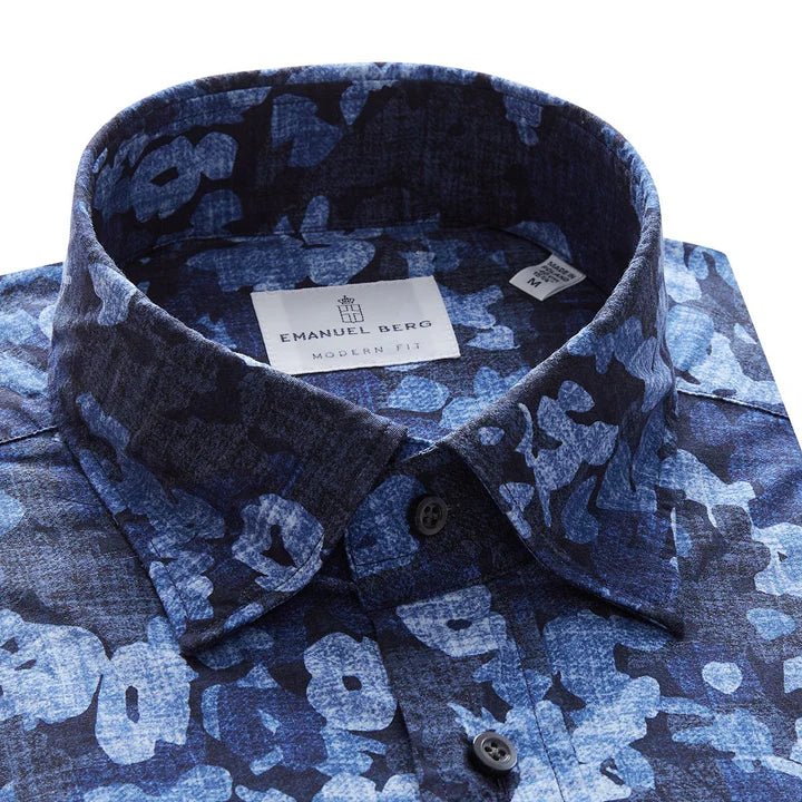 FLORAL GEOMETRIC SHIRT