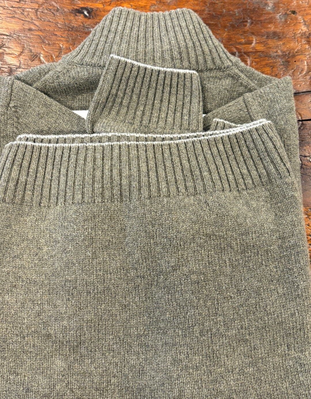 MERINO QRT ZIP SWEATER