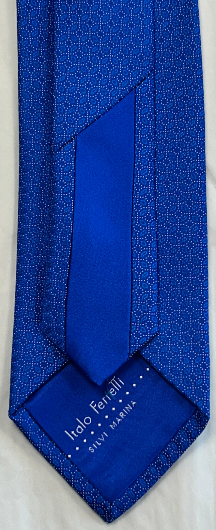 GEOMETRIC  NECKTIE - ROYAL