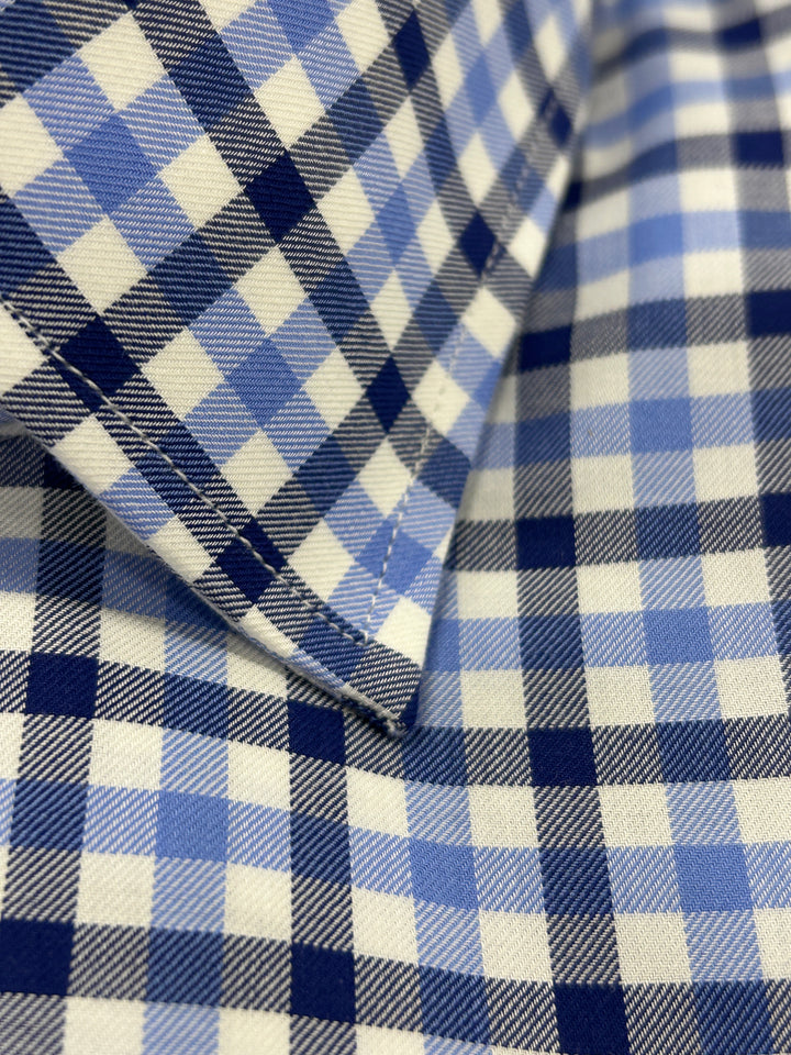 GINGHAM DRESS SHIRT