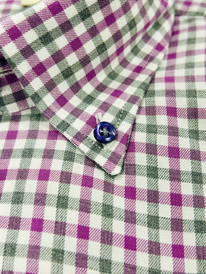 GINGHAM  SPORT SHIRT