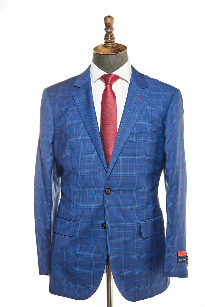 MIXED CHECK  SUIT