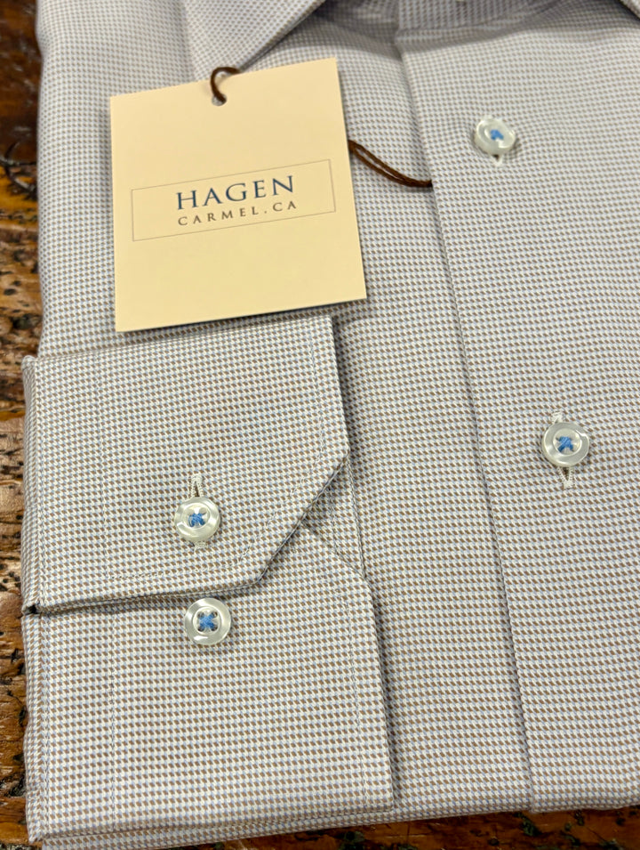 NEAT CHECK DRESS SHIRT