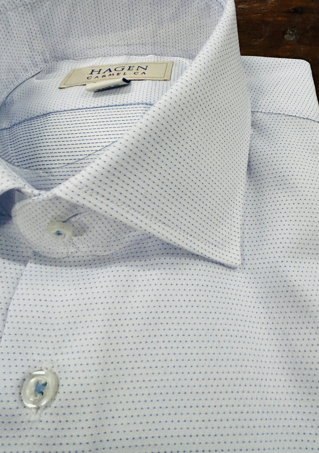 WOVEN PIN DOT D.S.
