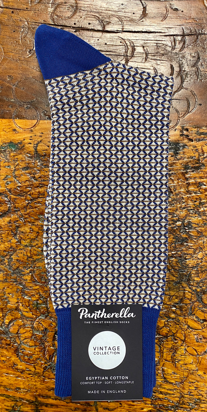 ELGAR DRESS SOCK  - TAN - LARGE (US 11.5-13) - MID-CALF