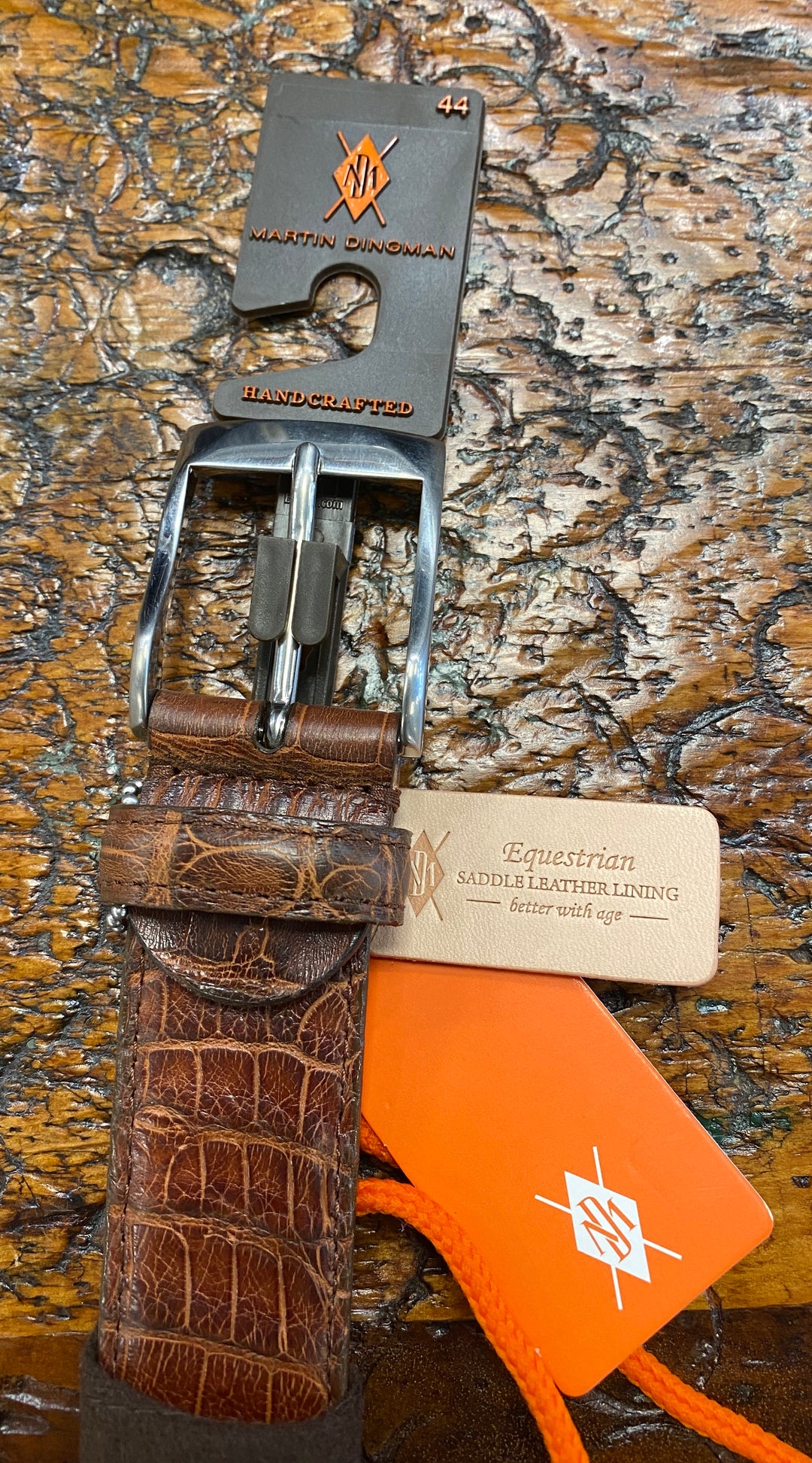 WELLINGTON ALLIGATOR BELT