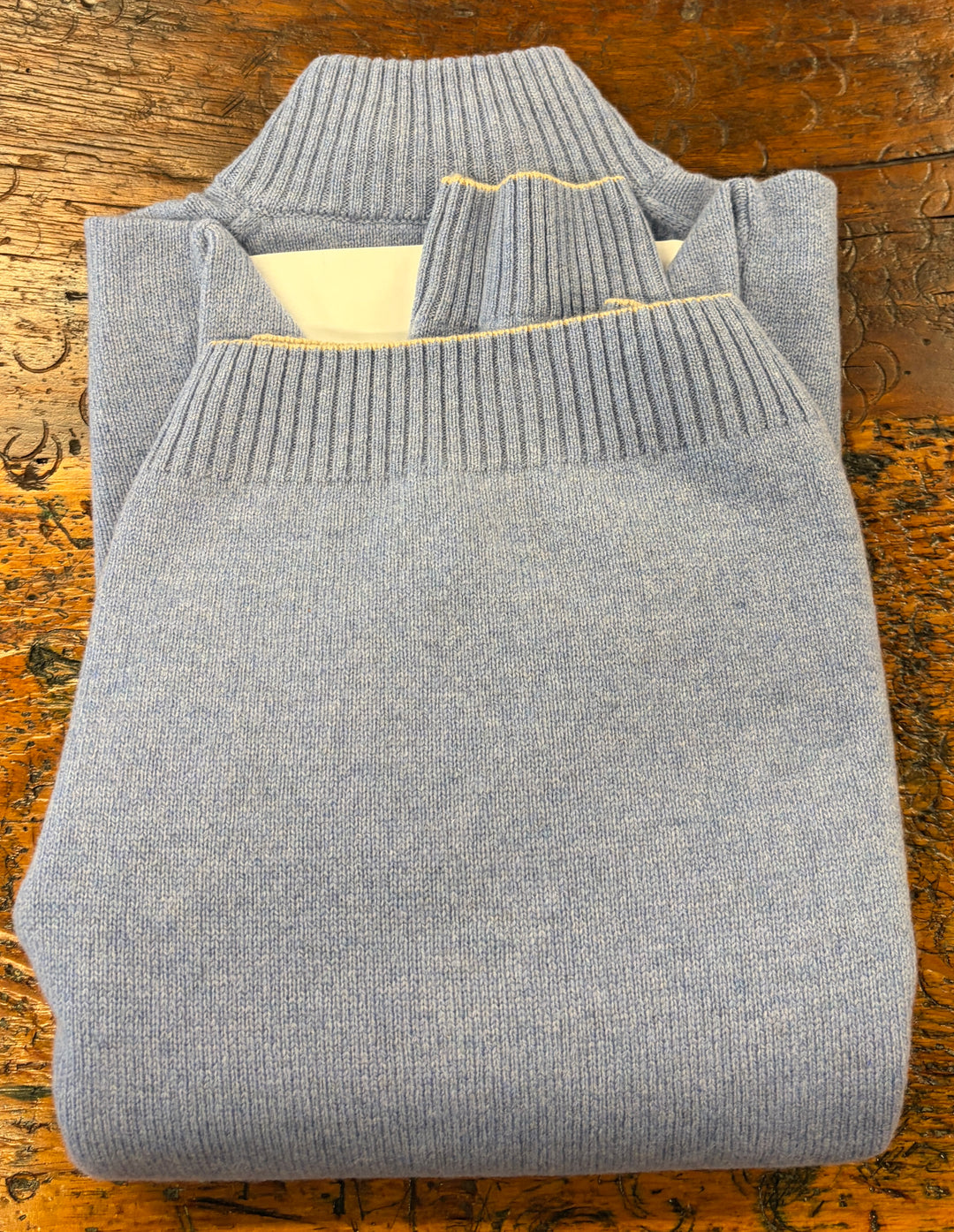 MERINO QRT ZIP SWEATER