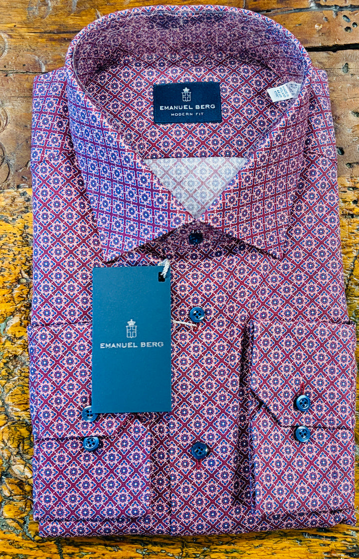 PRINTED GEOMETRIC SHIRT