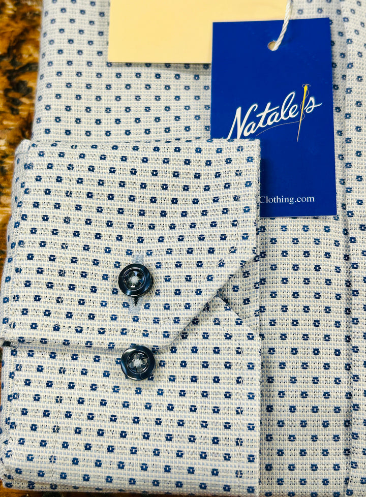 JACQUARD DOTS SHIRT
