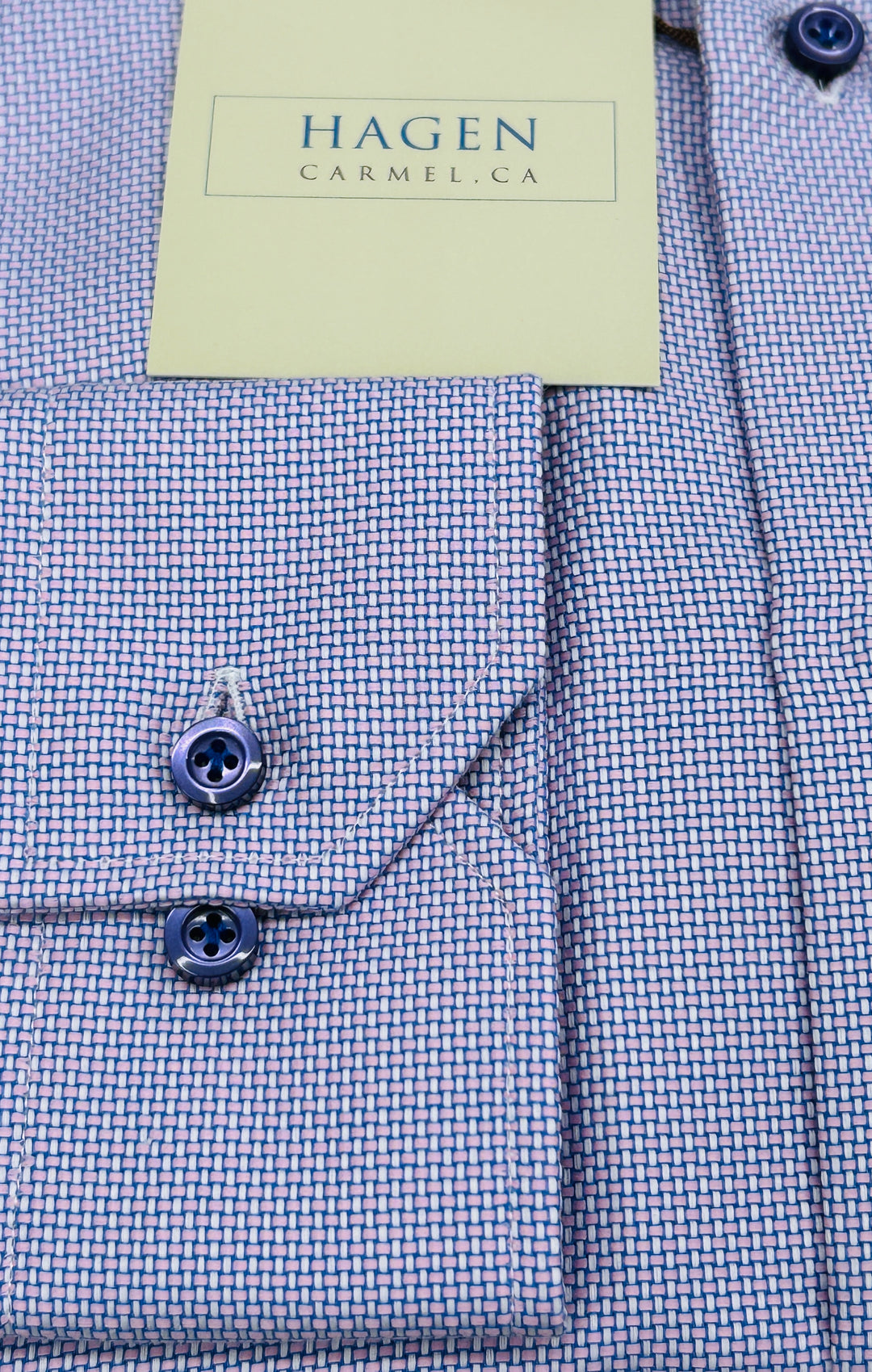 Basketweave Dress Shirt