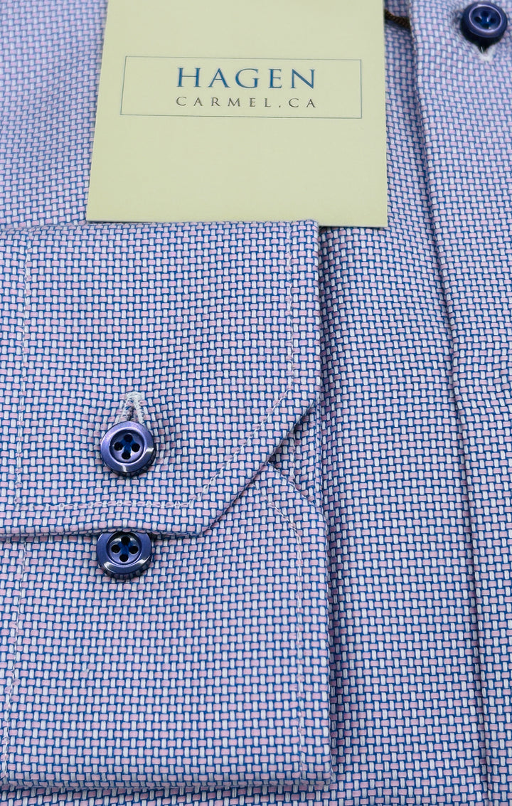 Basketweave Dress Shirt