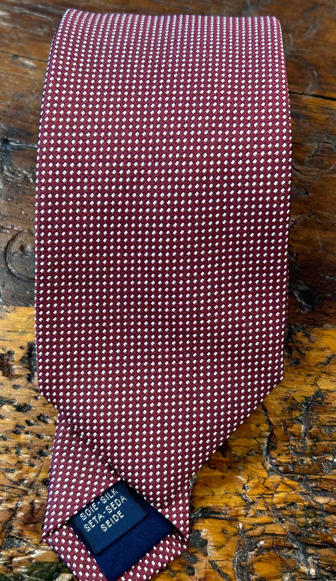 MICRODOT NECKTIE