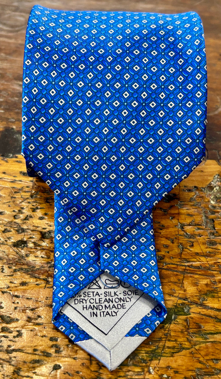 MICRO NEAT NECKTIE - ROYAL