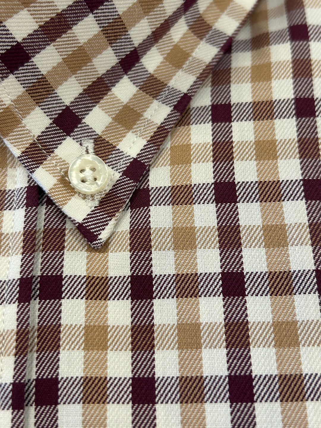 Fancy Button Down Sport Shirt by Alan Paine