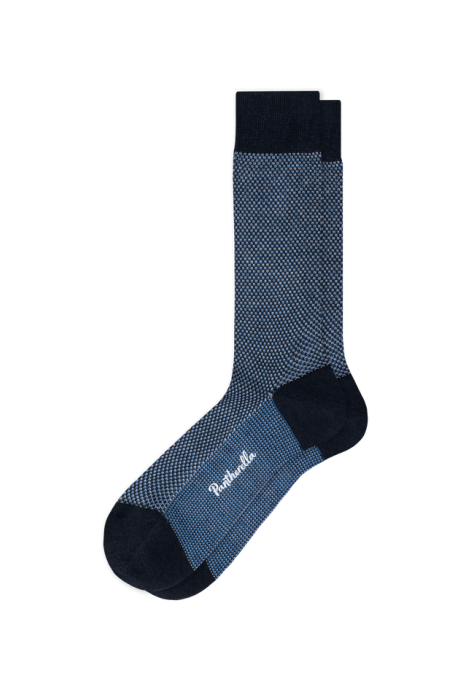 BLENHEIM DRESS SOCK - ROYAL - MEDIUM (US 8.5-11) - MID-CALF