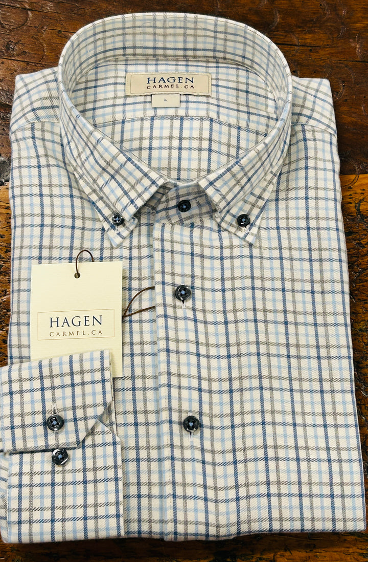TATTERSALL FLANNEL  SHIRT