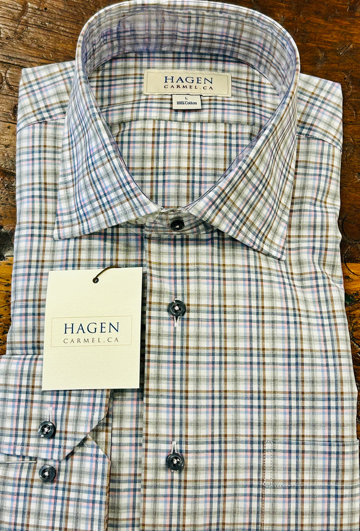 PLAID SPORT SHIRT