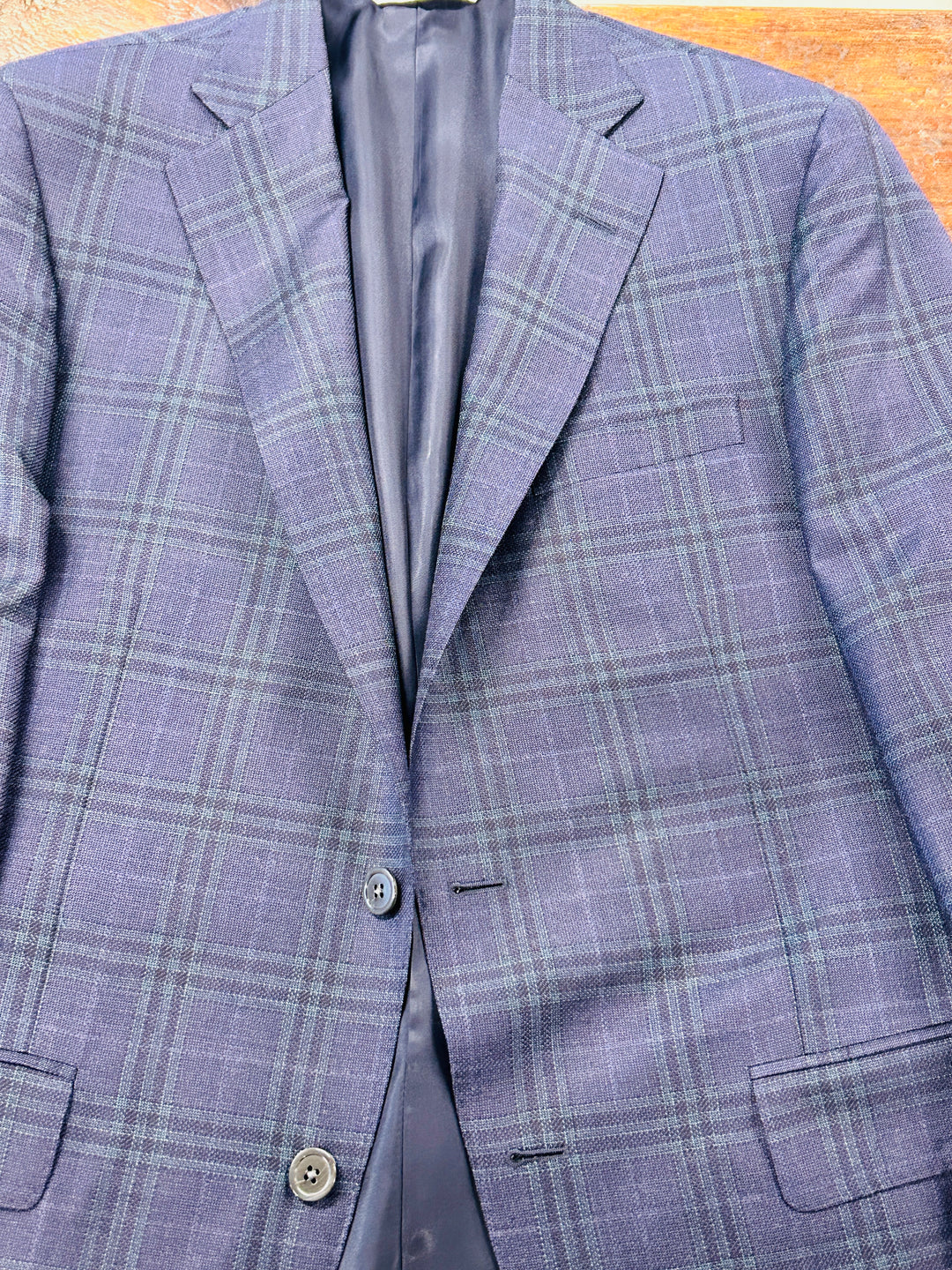 GARNER PLAID SPORTS JACKET