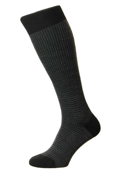 HIGHBURY SOCKS - BLACK - LARGE (US 11-13) - MID-CALF
