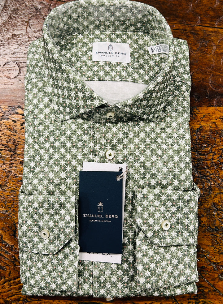 FLORAL KNIT SHIRT