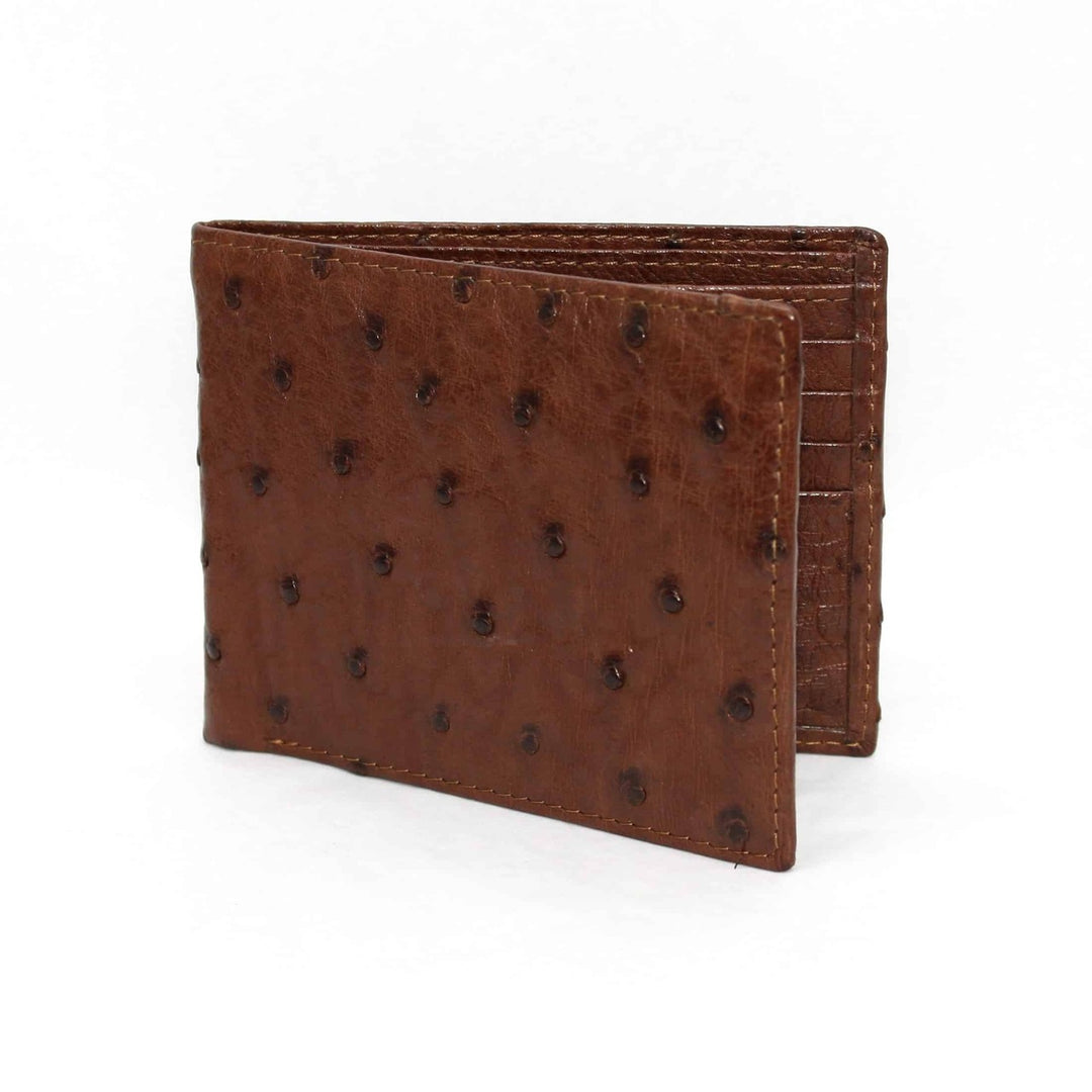 GENUINE OSTRICH BILLFOLD WALLET