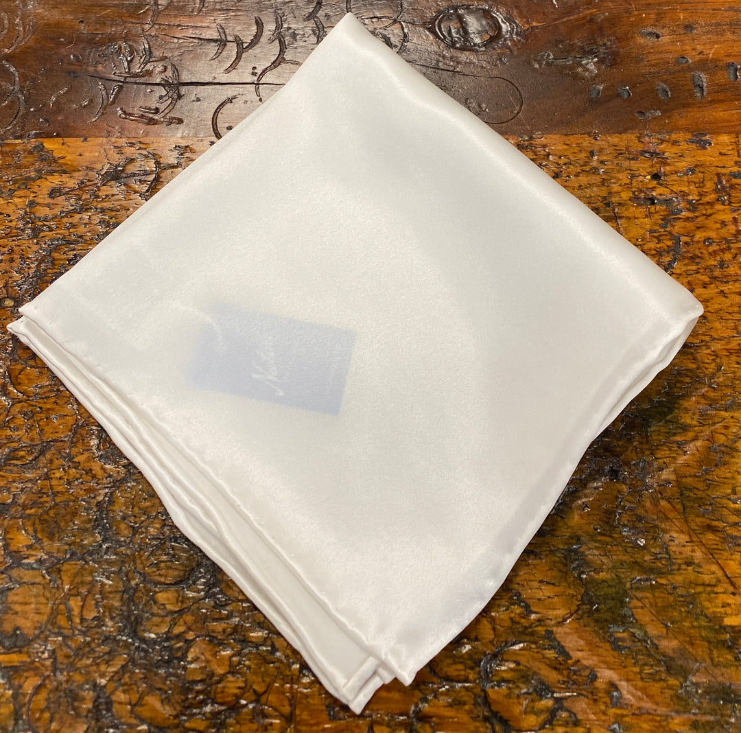 SILK SATIN POCKET SQUARE
