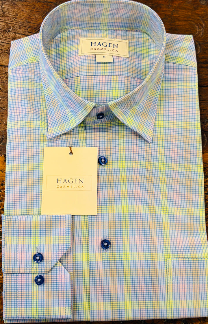 SUMMER CHECK SPORT SHIRT