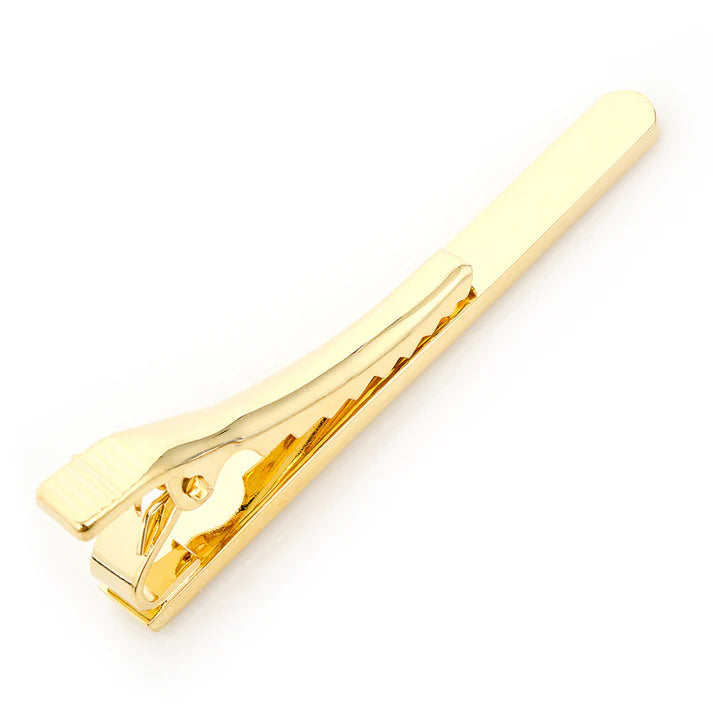 GOLD ETCHED TIE CLIP