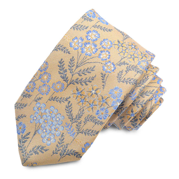 PENDUNCLE FLORAL NECKTIE